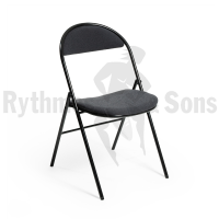 RYTHMES & SONS LILA® I Folding chair Gray Fabric