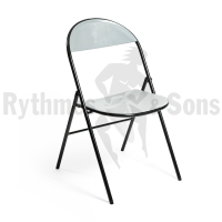 RYTHMES & SONS LILA® II Folding chair grey polypropylen