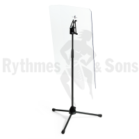 RYTHMES & SONS Acoustic shield with folding underframe