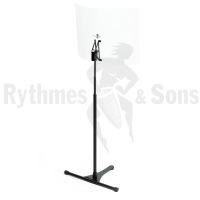 RYTHMES & SONS Réflecteur acoustique parabolique à embase fixe décentrée