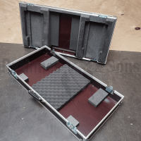 990x490xH180 Plywood storage suitcase with foam