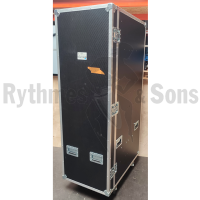 Flight-case - Armoire 1000x660xH2000 + 4 étagères-2