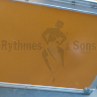 Flight-case - 800x400xH400 
Malle OPENROAD® jaune sans r-3