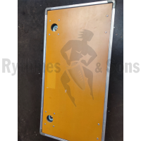 Flight-case - 800x400xH400 
Malle OPENROAD® jaune sans r-4