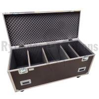 Flight-case - 1450x600xH600 Malle Classique + cloisons + -2
