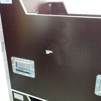 Flight-case - Lot de 2 bacs de transport et stockage 800x-2