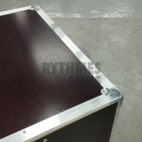 Flight-case - Rack 19' OPENROAD® 6U prof. 530mm (rayure)-2