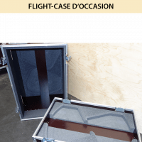 Flight-case - Malle 'cloche' 830x535xH640 avec capitonnag-2