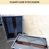 Flight-case - Malle 'cloche' 830x535xH640 avec capitonnag-2