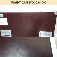 Flight-case - Malle 'cloche' 830x535xH640 avec capitonnag-3
