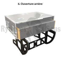 Flight-case - Culbuto pour régie vidéo KAHUNA-6