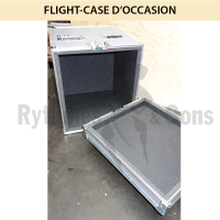 Flight-case - Malle 'cloche' 585x520xH710 avec capitonnag-2