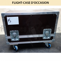 Flight-case 780x520xH650 with wood interior feature