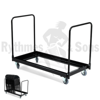 RYTHMES & SONS Chair Cart for 32 LILA® I & II  folding chairs