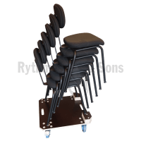 RYTHMES & SONS Castors board for 6 ORCHESTRA/COMPACT chairs