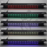 Racklite 19' 1U à LED multicolores
