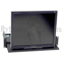 Flight-case - Tablette coulissante 19' écran LCD-2