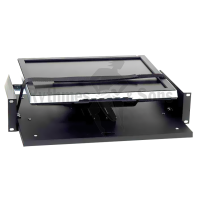 Flight-case - Tablette coulissante 19' écran LCD-3