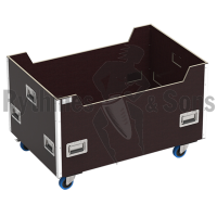 Stackable storage crate 1200x800x600  Thk 12mm
