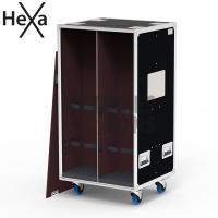 Flight-case OPENROAD® pour 4 projecteurs de découpes Sour-2