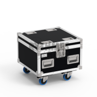 Flight-case pour 4 optiques de découpes Source Four LED 2-3