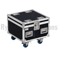 Flight-case pour 4 optiques SOURCE FOUR LED 2 CYCLO/FRESN-2