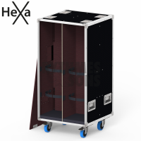 Flight-case OPENROAD® pour 4 projecteurs de découpes Sour-2