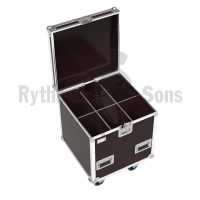 Classic flight case 600x600xH600 for <strong>6 (3x2) spotlights</strong>