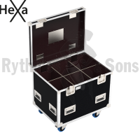 HEXA Classic flight case 800x600xH600 for 6 (3x2) spotlights