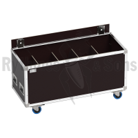 Flight-case OPENROAD® 1200x500xH500 pour 10 (5x2) projecteurs