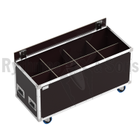 Flight-case OpenRoad® 1200x500xH500 pour 8 (4x2) projecteurs