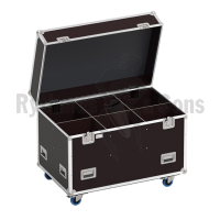 Flight-case Classique pour 6 projecteurs <br><strong>PC 2KW + crochets</strong>