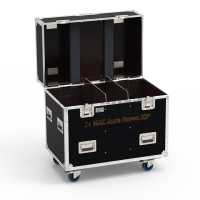 Flight-⁠case pour 2 lyres MARTIN MAC Aura Raven XIP