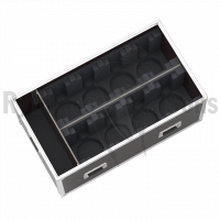 Flight-case OPENROAD® pour 8 lyres LEDBeam 150 ROBE-2