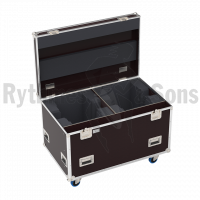 Flight case for 2 SOLAFRAME STUDIO - HIGH END moving Heads