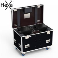 Flight-⁠case pour 2 lyres ROBE Forte Profile™ OU Forte Fresnel™ OU Forte PC™