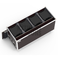 Flight-⁠case pour 4 lyres ROBE LEDBeam 350™