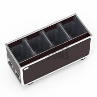 Flight-case pour 4 lyres ROBE LEDBeam 350-2