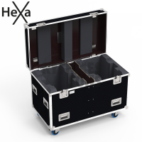 Flight-⁠case pour 2 lyres ROBE T2 Profile™ OU T2 Fresnel™ OU T2 PC™