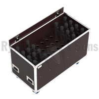 OpenRoad® Flight case for 40 ASD PT60100 stage platforms legs