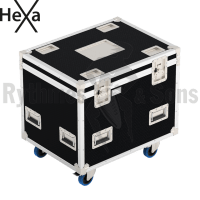 800x600xH600 Classic black HEXA transport trunk