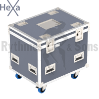 800x600xH600 Classic HEXA grey Storage Trunk