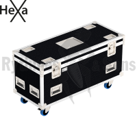 <strong>1200x500xH500</strong> <br>Malle rangement Classique HEXA noir