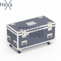 1200x600xH500 Classic HEXA grey Storage Trunk