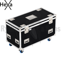 1200x600xH600 Classic black HEXA transport trunk
