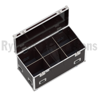 Classic flight case 1200x600xH600 for <strong>6 (3x2) spotlights</strong>