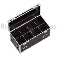 Classic flight case <strong>1200x600xH600</strong> for <strong>4x2 spotlights</strong>