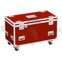 1200x600xH600 Classic PVC Red (RAL 3020) Storage Trunk