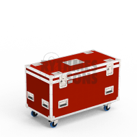 1200x600xH600 Classic PVC Red (RAL 3020) Storage Trunk