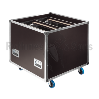 Flight case for 6 makeup modules